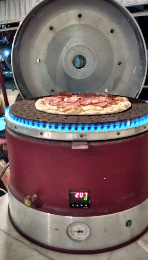 Forno Profissional de Pizza a Gás 44cm Excelente Estado - GLP