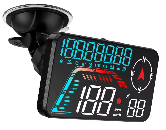 Velocímetro Gps Hud G12 Alarme De Velocidade Para Carro